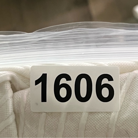 Lululemon Rest Less Pullover Aerial Current White Size 10 Athletic Stretch Top - Picture 15 of 15